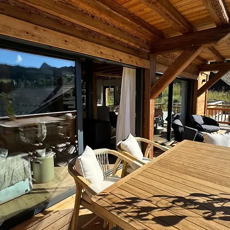 Horská chata Nouveau ! Casa Di Piu - - Vue Exceptionnelle - 10 Personnes - Bain Nordique *