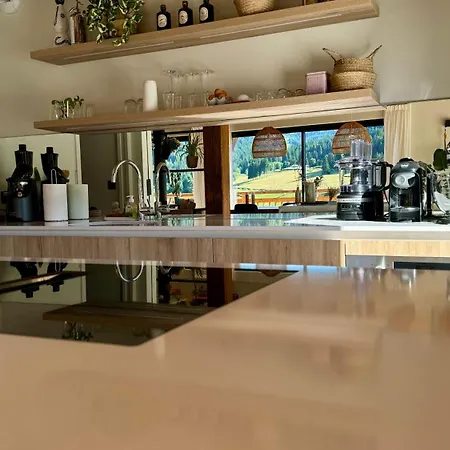 شاليه Casa Di Piu - Vue Panoramique & - A 2 Pas Du Centre Des Gets ! لي جيه