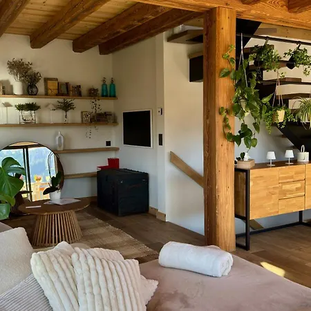 Horská chata Nouveau ! Casa Di Piu - - Vue Exceptionnelle - 10 Personnes - Bain Nordique Les Gets