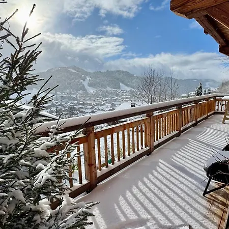 Casa Di Piu - Vue Panoramique & - A 2 Pas Du Centre Des Gets ! شاليه *
