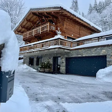 شاليه Casa Di Piu - Vue Panoramique & - A 2 Pas Du Centre Des Gets !